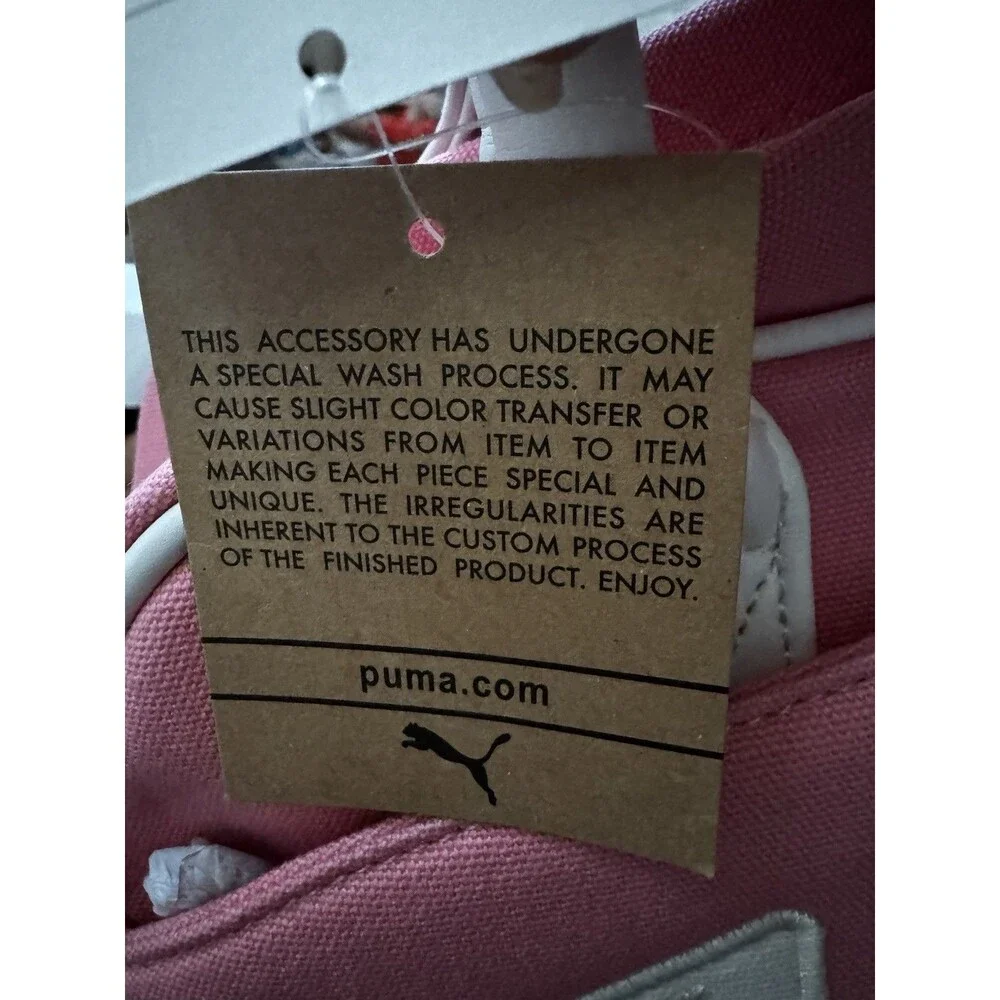 NWT Puma Foundation Handbag Canvas Pink Y2K Vintage 894567